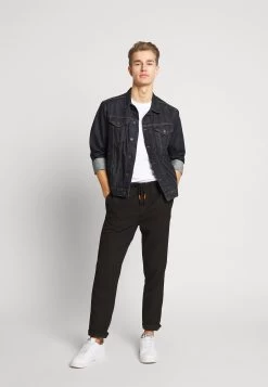 Pier One 3 Pack - Camiseta Básica - Grey/White/Black