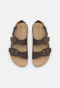 Pier One Unisex - Sandalias - Dark Brown -Tienda De Hombres Con Estilo a689817c07e34f47aa63a98de89f094a