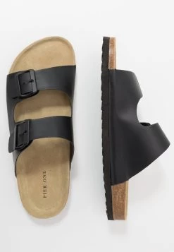 Pier One Unisex - Pantuflas - Black -Tienda De Hombres Con Estilo a98de5f417bd4f57b176937b18a12ab7