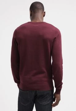 Pier One Basic Crewneck - Jersey De Punto - Bordeaux -Tienda De Hombres Con Estilo aaf245cbddbb47c589ef82b506fadeca