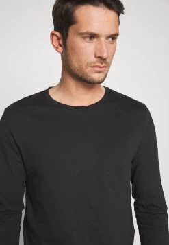 Pier One 2 Pack - Camiseta De Manga Larga - White/Black -Tienda De Hombres Con Estilo abe5f01df1c144a5b727bffa4e9f9909