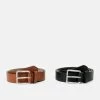 Pier One 2 Pack - Cinturón - 802 - Black_708 - Cognac -Tienda De Hombres Con Estilo abeb01e9f66341298bd4d0757b9b6d0e