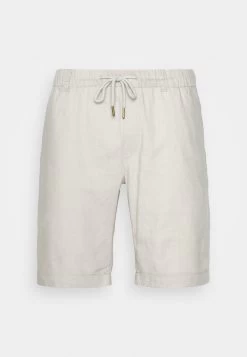 Pier One Linen Blend Drawcord Shorts- Shorts - Beige -Tienda De Hombres Con Estilo ad307b3758f94473ba5277a4cff77e39