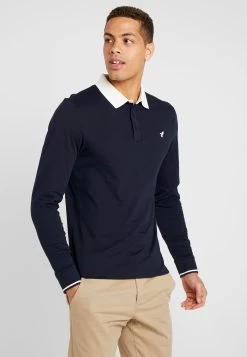 Pier One Muscle Fit - Polo - Dark Blue