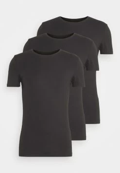 Pier One 3 Pack Muscle Fit- Camiseta Básica - Black -Tienda De Hombres Con Estilo ae0e343dfa2647b68dad7cd6f5e6671e