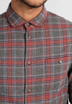 Pier One Camisa - Grey/Coral -Tienda De Hombres Con Estilo aec58b86fdd04742b8391be56b121545