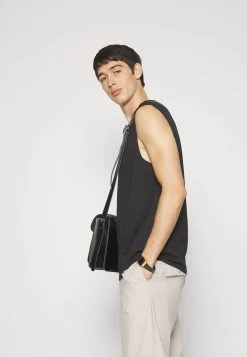 Pier One 2 Pack - Top - Black -Tienda De Hombres Con Estilo b077392c86a34f3db2224fe4d3f5789f