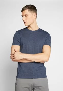 Pier One 3 Pack - Camiseta Básica - Mottled Bordeaux/White/Blue -Tienda De Hombres Con Estilo b0f4df1c7ed14c979e200d7370652c13