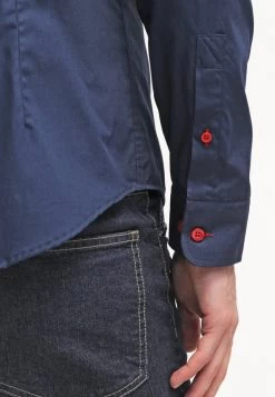 Pier One Camisa - Dark Blue/Red -Tienda De Hombres Con Estilo b212f31e981944508589b4716cbae3d6