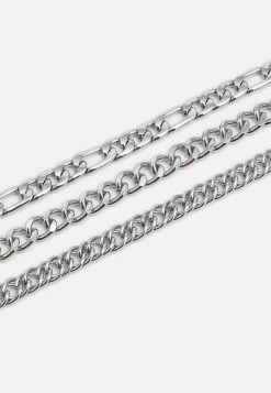 Pier One 3 Pack - Pulsera - Silver-Coloured 7 Pier One 3 Pack - Pulsera - Silver-Coloured -Tienda De Hombres Con Estilo b2508ed0d7d14a1f9cbefd2ad690ad7b