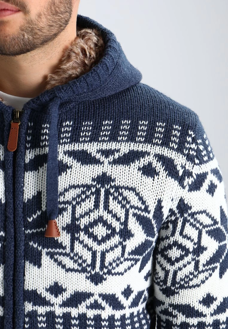 Pier One Chaqueta De Punto - Blue Melange 6 Pier One Chaqueta De Punto - Blue Melange - Imagen 4