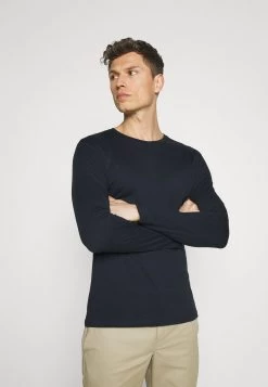 Pier One 2 Pack - Camiseta De Manga Larga - Dark Blue/Mottled Grey -Tienda De Hombres Con Estilo b420109f082c43d2a24914f5e6ed3c25