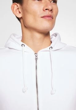 Pier One Sudadera Con Cremallera - White -Tienda De Hombres Con Estilo b504dcae0d184b27a89373ba8111177f