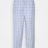Pier One Pantalón De Pijama - Light Blue/White -Tienda De Hombres Con Estilo b5ede060a480464880aa0ac8c576f7a6