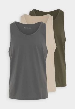 Pier One 3 Pack - Top - Olive/Off-White/Stone 15 Pier One 3 Pack - Top - Olive/Off-White/Stone -Tienda De Hombres Con Estilo b8085e069c094837abcd91f51752de0e