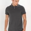 Pier One Basic - Polo - Dark Grey Melange -Tienda De Hombres Con Estilo b91a8e1e99fc4915ad1ede3cc1f66aca