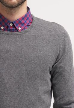 Pier One Basic Crewneck - Jersey De Punto - Dark Grey Melange 10 Pier One Basic Crewneck - Jersey De Punto - Dark Grey Melange -Tienda De Hombres Con Estilo c1b29baf2944429ea88183988b30aa5a