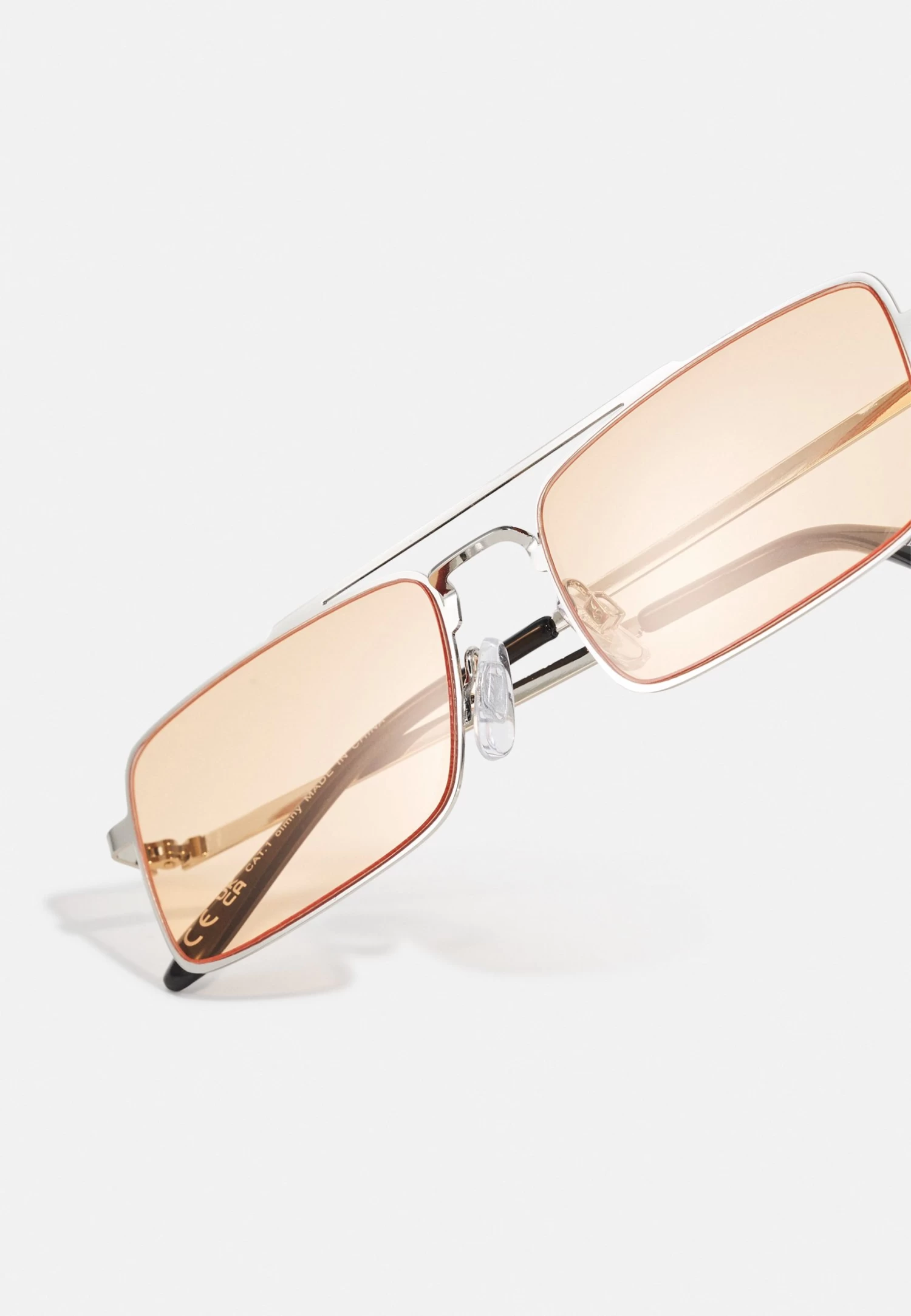 Pier One Unisex - Gafas De Sol - Silver-Coloured, Orange 6 Pier One Unisex - Gafas De Sol - Silver-Coloured, Orange - Imagen 4