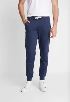 Pier One Pantalones Deportivos - Mottled Dark Blue
