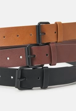Pier One 3 Pack Unisex - Cinturón - Black/Brown/Cognac -Tienda De Hombres Con Estilo c51602dbb07442f1950726d800e6e752
