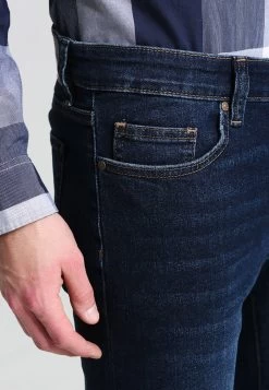 Pier One Basic - Vaqueros Rectos - Dark Blue Denim -Tienda De Hombres Con Estilo cab4c5a817d8404784a40aa6e7e7d551