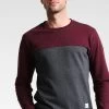 Pier One Sudadera - Mottled Bordeaux -Tienda De Hombres Con Estilo d36ca4dab35e41758d1f360f10f49e77