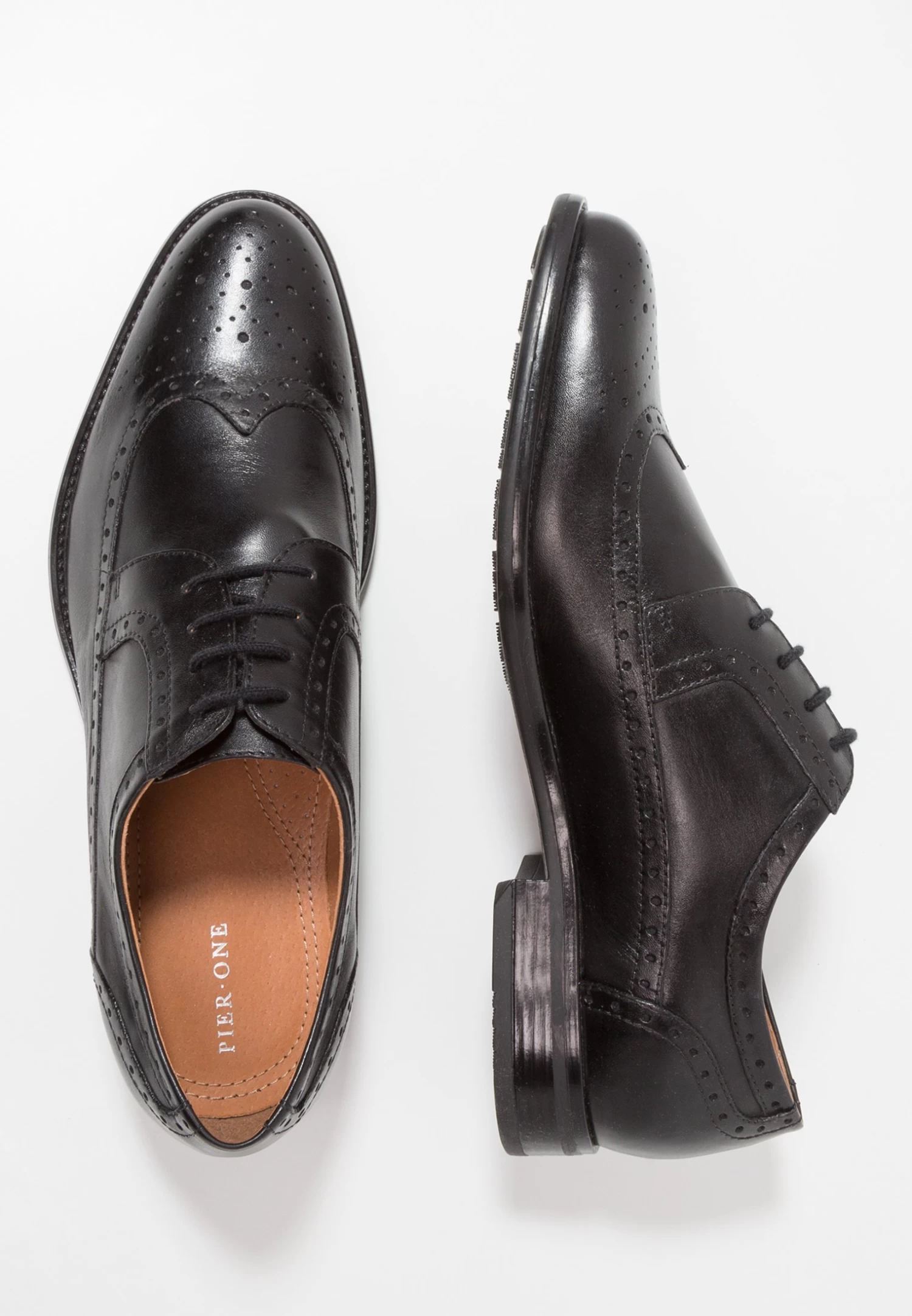 Pier One Leather - Zapatos Con Cordones - Black 8 Pier One Leather - Zapatos Con Cordones - Black - Imagen 6