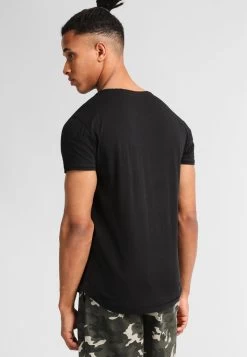 Pier One Garment Tee - Camiseta Básica - Black -Tienda De Hombres Con Estilo d6602250572043e18ca408482080235f