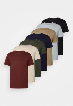 Pier One 7 Pack - Camiseta Básica - Black/Dark Blue/Dark Green 22 Pier One 7 Pack - Camiseta Básica - Black/Dark Blue/Dark Green -Tienda De Hombres Con Estilo d74e2d3540cf40e38472cc37d83d230d