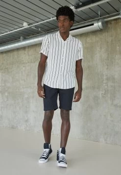 Pier One 2 Pack - Camisa - Black/White