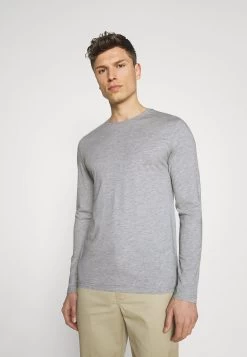 Pier One 2 Pack - Camiseta De Manga Larga - Dark Blue/Mottled Grey -Tienda De Hombres Con Estilo dcee7a51ae034c30980b5e8ef4d3202b