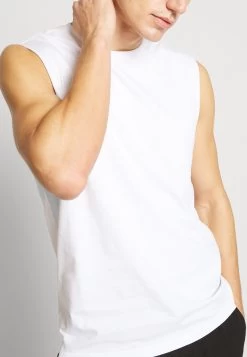 Pier One 3 Pack - Camiseta Básica - Grey/White/Black -Tienda De Hombres Con Estilo ddc181212b114a928b8f59830838a329