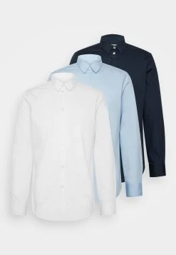 Pier One 3 Pack - Camisa Elegante - White/Light Blue/Dark Blue 14 Pier One 3 Pack - Camisa Elegante - White/Light Blue/Dark Blue -Tienda De Hombres Con Estilo def04b8137b345368346a495c2933cad
