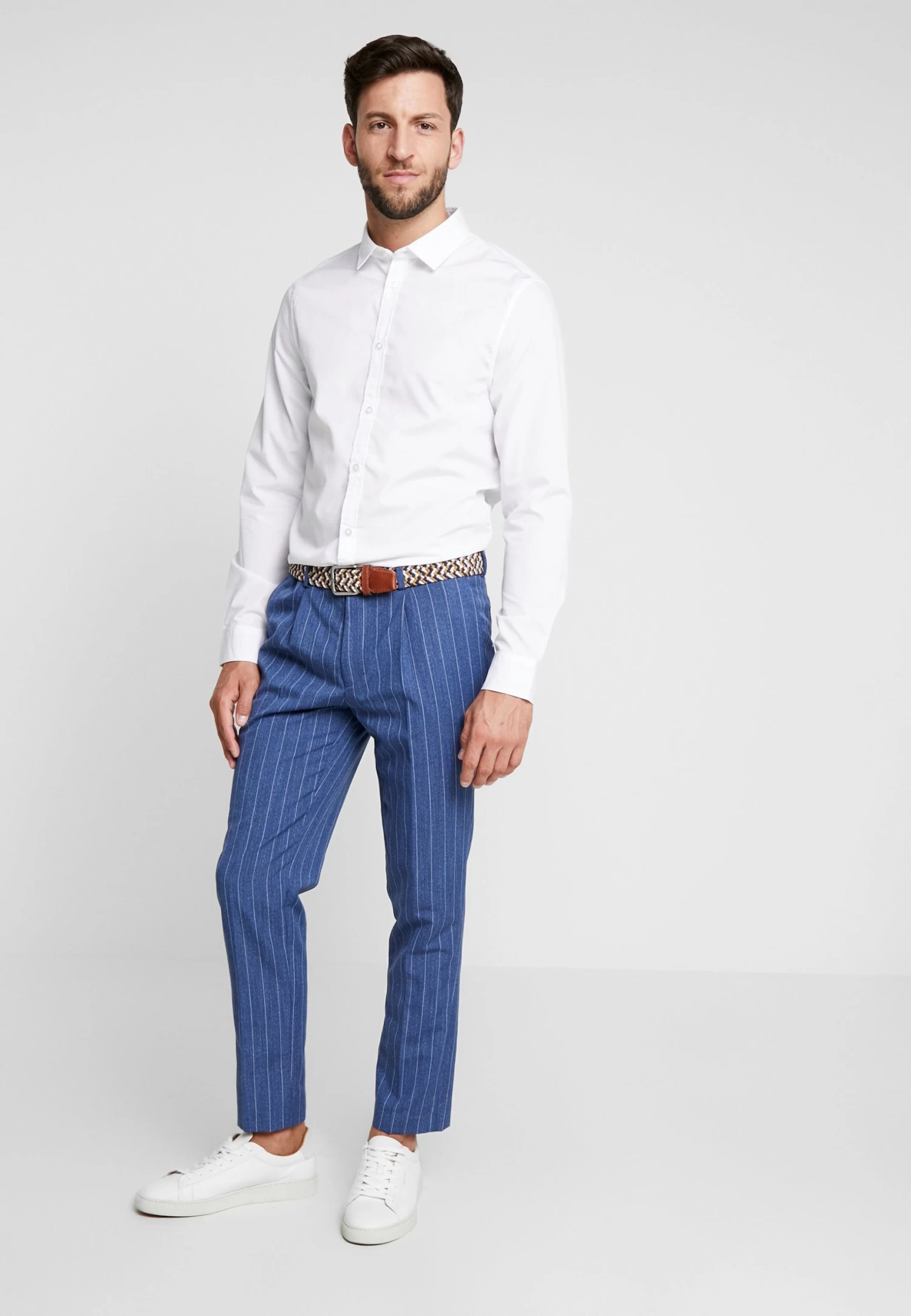 Pier One 2 Pack - Camisa Elegante - White 3 Pier One 2 Pack - Camisa Elegante - White