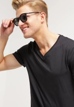 Pier One 2 Pack - Camiseta Básica - White/Black -Tienda De Hombres Con Estilo e073533816284d398e474fb2d3238a21