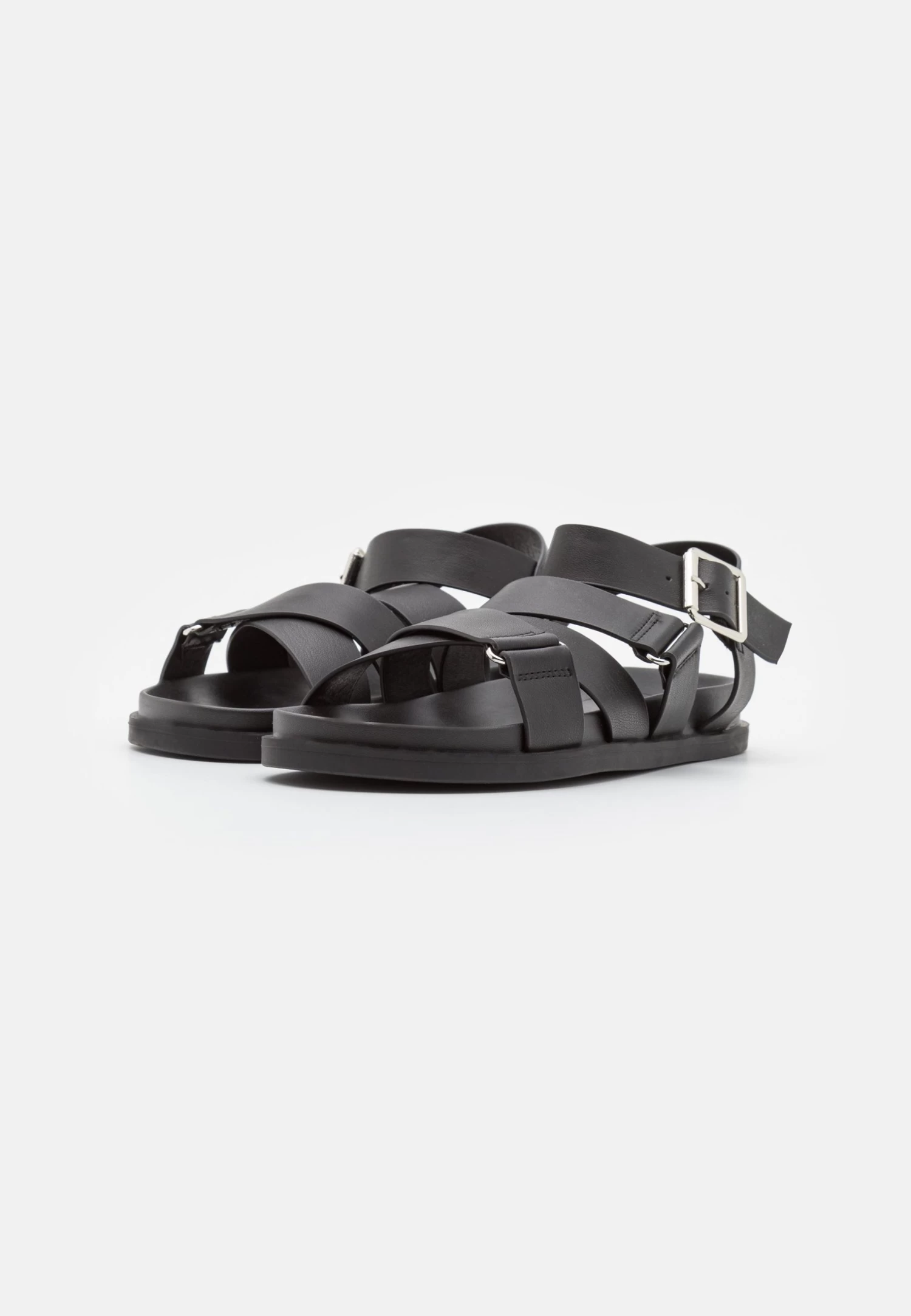 Pier One Unisex - Sandalias - Black 4 Pier One Unisex - Sandalias - Black - Imagen 2