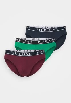 Pier One Branded Waistband Briefs 3 Pack - Braguitas - Dark Blue /Green/Bordeaux 12 Pier One Branded Waistband Briefs 3 Pack - Braguitas - Dark Blue /Green/Bordeaux -Tienda De Hombres Con Estilo e4133ac12af345d2ba6dfa134f8b50cd