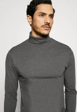 Pier One Camiseta De Manga Larga - Dark Gray -Tienda De Hombres Con Estilo e42af118bc964ff58253df3c3e082585