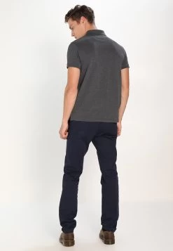 Pier One Basic - Polo - Dark Grey Melange -Tienda De Hombres Con Estilo e80a4019d417417cb66bf9ec84ccf8f2