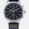 Pier One Reloj - Black/Silver-Coloured 2 Pier One Reloj - Black/Silver-Coloured -Tienda De Hombres Con Estilo e82b9088d16947b1aec20bc8526455b7