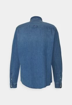 Pier One Denim Shirt - Camisa - Blue Denim -Tienda De Hombres Con Estilo e982416344b44dc68811d3373546f4ff