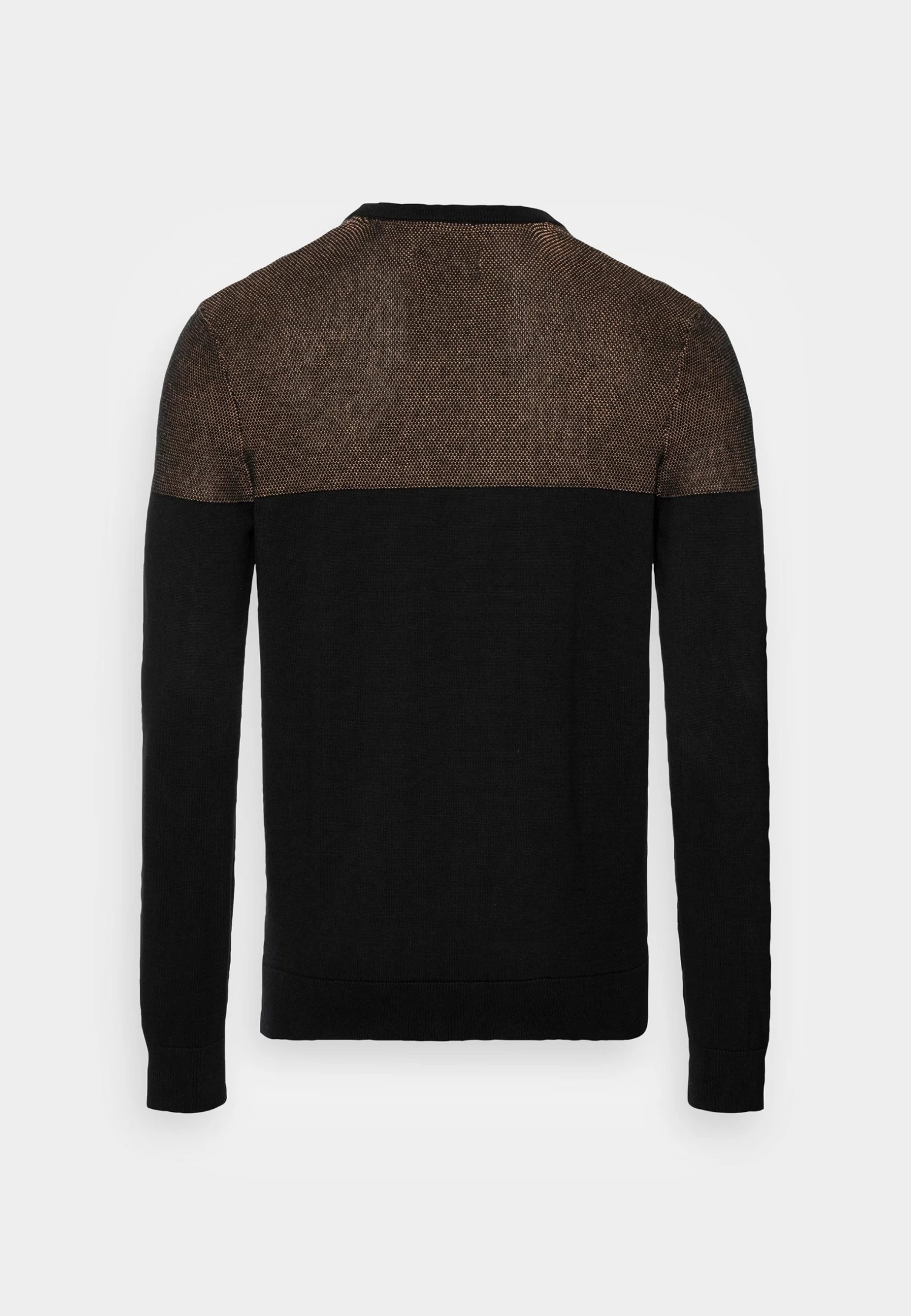 Pier One Jersey De Punto - Black/Brown 4 Pier One Jersey De Punto - Black/Brown - Imagen 2