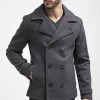 Pier One Abrigo Corto - Dark Grey -Tienda De Hombres Con Estilo ec6b1303a8214ac890d73b02f48d4e22
