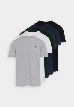 Pier One 5 Pack - Camiseta Básica - White/Ark Green/Blue 19 Pier One 5 Pack - Camiseta Básica - White/Ark Green/Blue -Tienda De Hombres Con Estilo ec9f5ea8a1c14a7d833423c8e43ff5c2