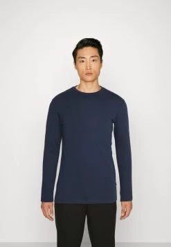 Pier One Camiseta De Manga Larga - Light Green/Beige/Dark Blue -Tienda De Hombres Con Estilo ecfaf74aa6da4ede9653fbbe59f615fd