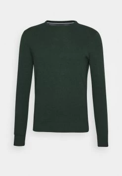 Pier One Basic Crewneck - Jersey De Punto - Mottled Dark Green -Tienda De Hombres Con Estilo ed0d07d298fc4765845341d2b8f1838a