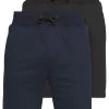 Pier One 2 Pack - Shorts - Dark Blue/Black 2 Pier One 2 Pack - Shorts - Dark Blue/Black -Tienda De Hombres Con Estilo eee667fe5816453a9c270d93494b5613