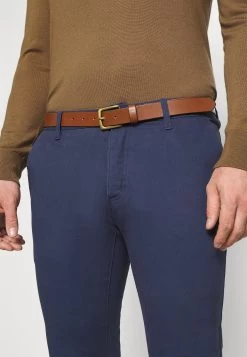 Pier One Belted - Pantalones Chinos - Dark Blue -Tienda De Hombres Con Estilo f0de2ed3c221491eb7c8be84f3e739f9