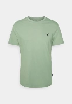 Pier One Birdie - Camiseta Básica - White/Off-White/Green -Tienda De Hombres Con Estilo f2be6c3455384443b424d639d5a09545