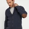 Pier One Chaqueta De Punto - Mottled Blue -Tienda De Hombres Con Estilo f3cf75b4964a454eb96fdc27ba7e6f7d
